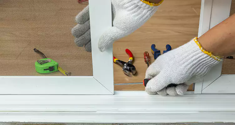 Sliding Glass Door Off Rails Repair in Fruit Cove, FL