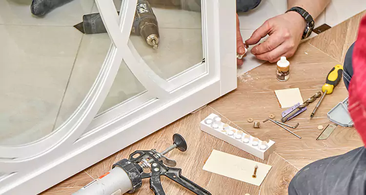 Interior Patio Door Casing Repair in Fruit Cove, FL