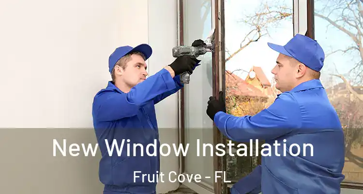  New Window Installation Fruit Cove - FL